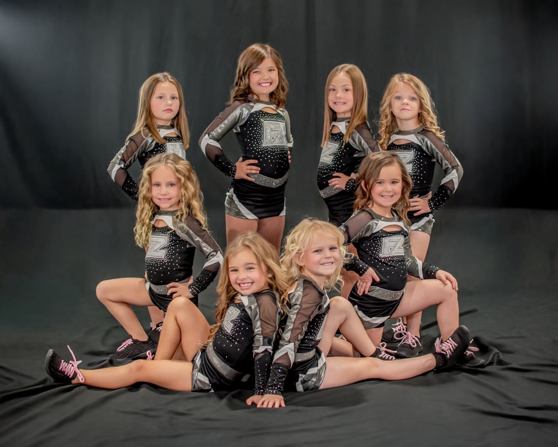 The Flip Zone All Star cheer squad