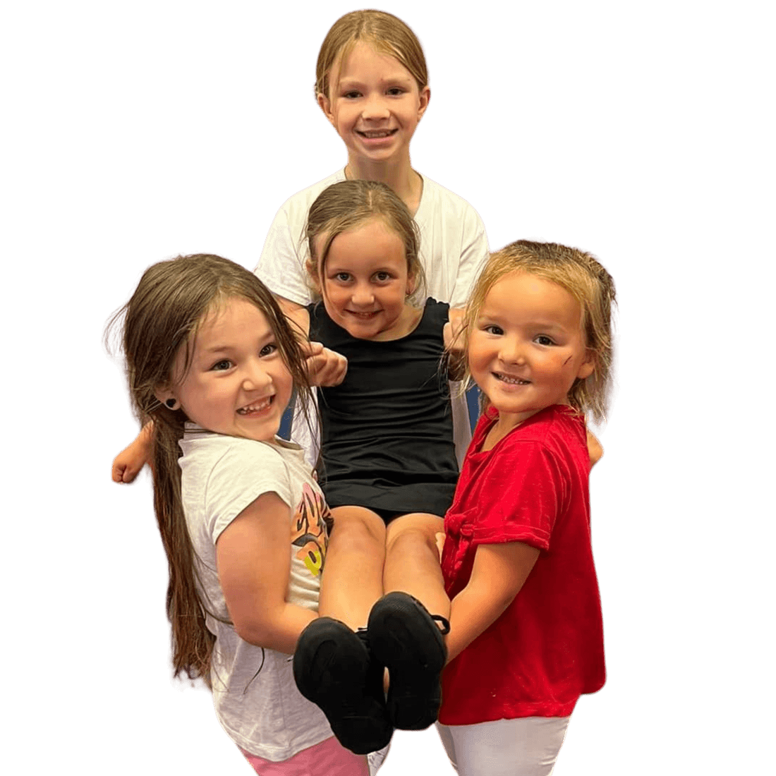 Preschool tumblers at The Flip Zone
